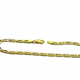 PEGASO GIOIELLI Bracciale Uomo Donna in Oro Giallo 18kt (750), Catena Pernice, cm 20