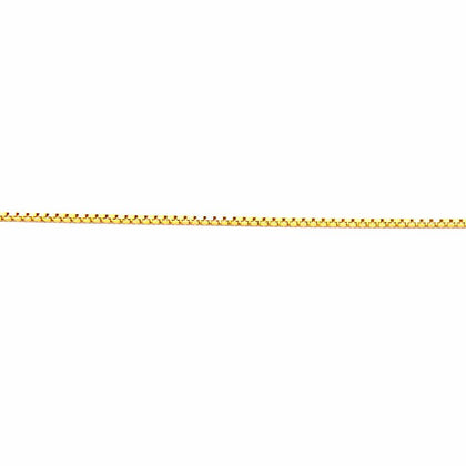 PEGASO GIOIELLI - Collana Oro Giallo 18kt (750) Catenina Veneta Singola Donna Ragazza