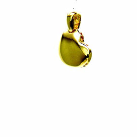 PEGASO GIOIELLI Ciondolo da Donna in Oro Giallo 18kt (750) Pendente Piccolo Cuore Lucido Inclinato