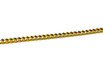 PEGASO GIOIELLI Bracciale in Oro Giallo 18kt (750) Maglia Grumetta Cm 19 da Donna Ragazzo