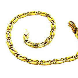 PEGASO GIOIELLI Bracciale Uomo Oro Giallo 18kt (750) Maglia Pernice Pinzata Cm 20