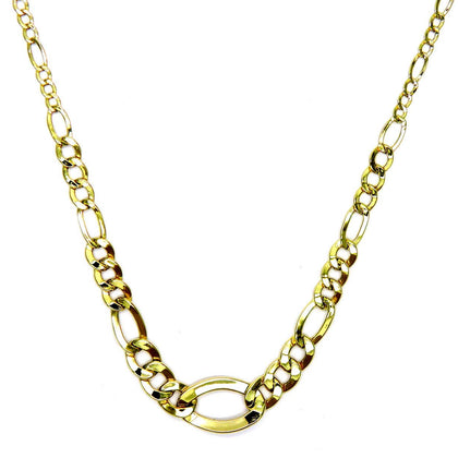 PEGASO GIOIELLI Collana Oro Giallo 18kt (750) Catenina Girocollo Collier Moda Classico Donna